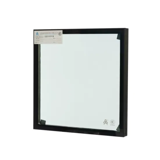 Vidro isolado temperado reflexivo/preço razoável com eficiência energética 5mm+12A+5mm baixo