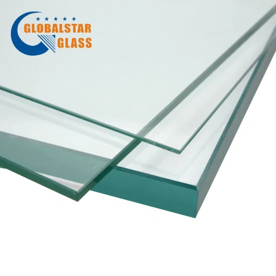 4,38mm 6,38mm 10,38mm 16,76mm 20,76mm Vidro laminado de segurança temperado transparente para janelas/ portas/grades de vidro/móveis/portas de chuveiro/balaustradas